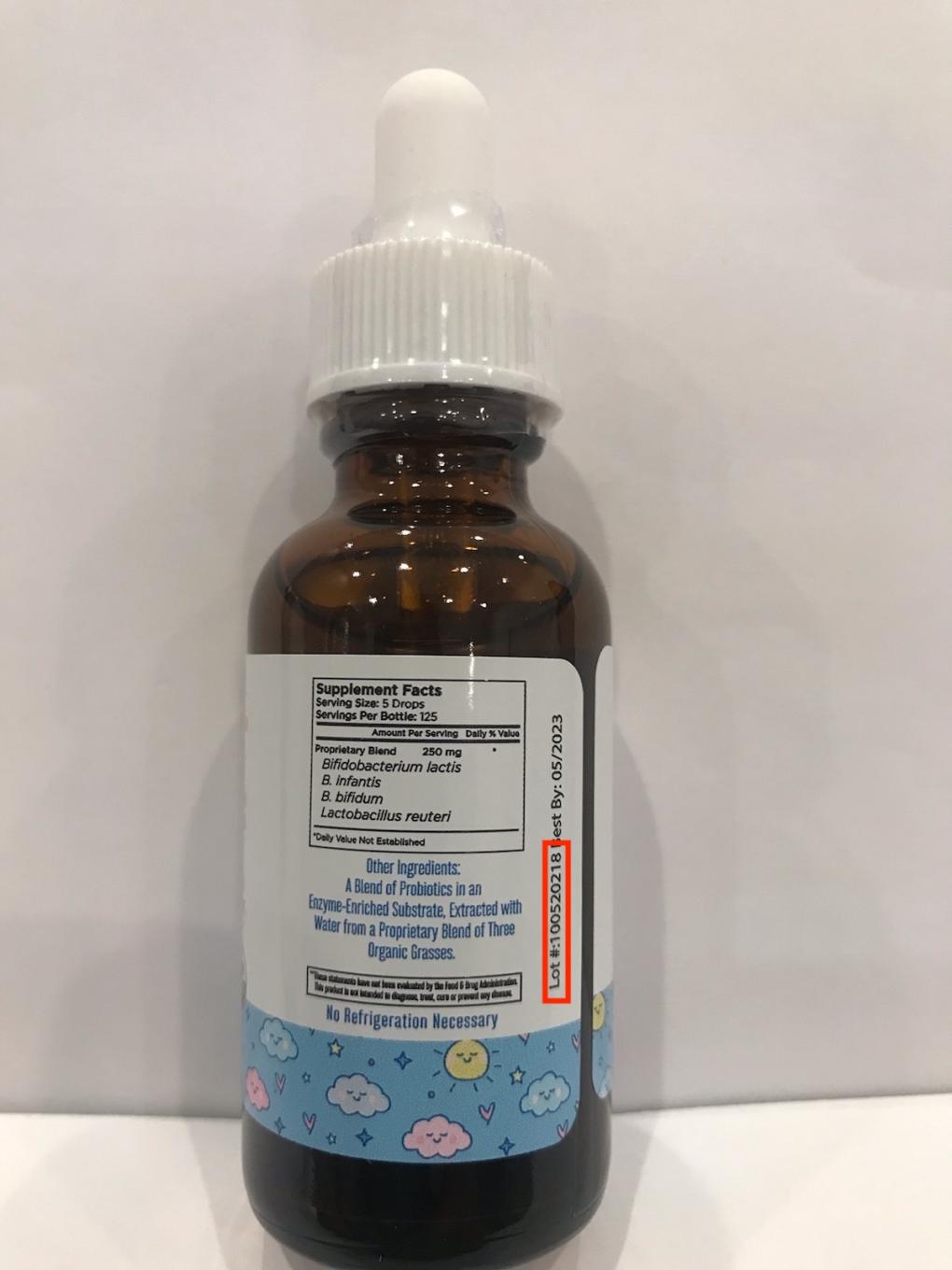 MaryRuth’s Liquid probiotic for infants 제품사진 #3