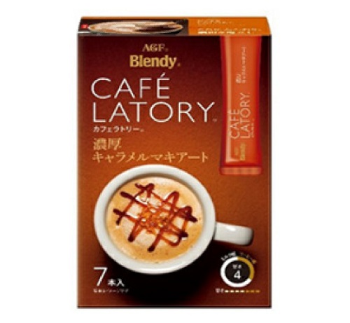 AGF Blendy Cafe Latory 스틱 진한 카라멜 마키아또 7개입 제품사진 #1