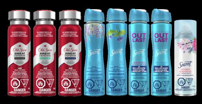 Secret Dry Spray Waterlily Anti-perspirant/Deodorant 제품사진 #1