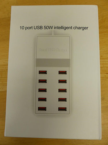 10 port USB 50W intelligent charger / USB charger 제품사진 #2