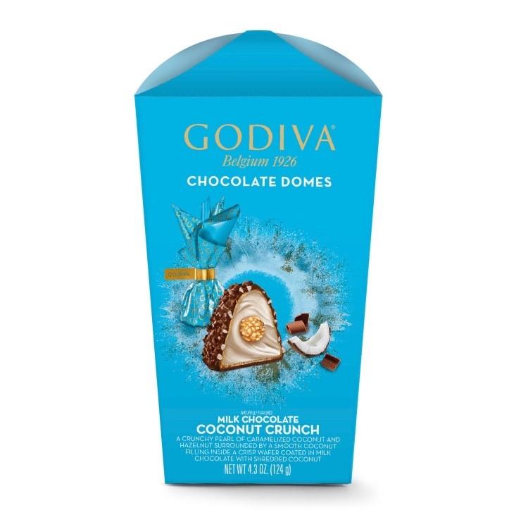 Godiva Chocolate Domes - Milk Chocolate - Coconut Crunch 제품사진 #1