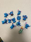 12pcs/Set Disney Lilo & Stitch PVC dolls Anime act 제품사진 #1