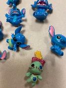 12pcs/Set Disney Lilo & Stitch PVC dolls Anime act 제품사진 #2
