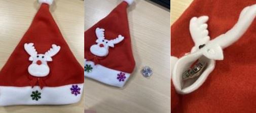 LED Christmas Hat 제품사진 #1