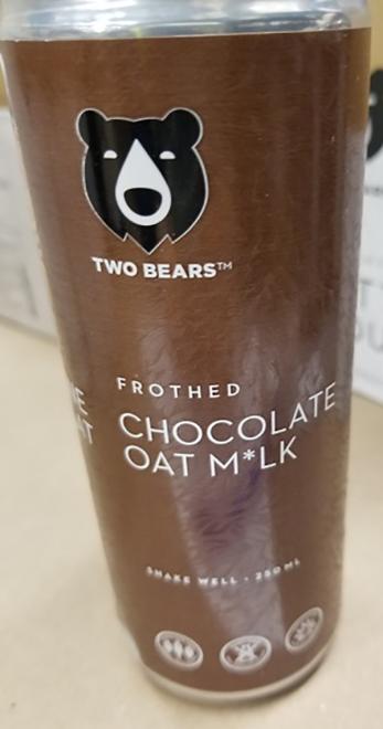 Two bears Frothed Chocolate Oat M*lk 제품사진 #1