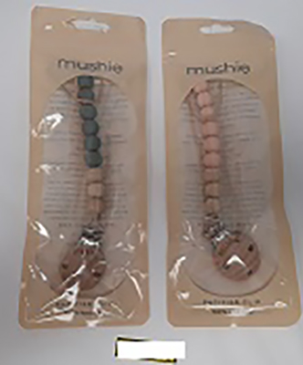 Mushie Clip Cleo Blush and Cleo Dried Thyme 제품사진 #1