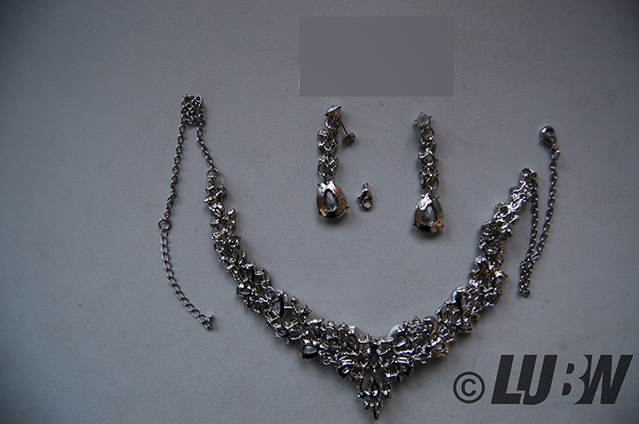 Clearine Damen Hochzeit Braut Osterreichen Kristall Tropfen Cluster Statement Halskette DangleOhrri. 제품사진 #2