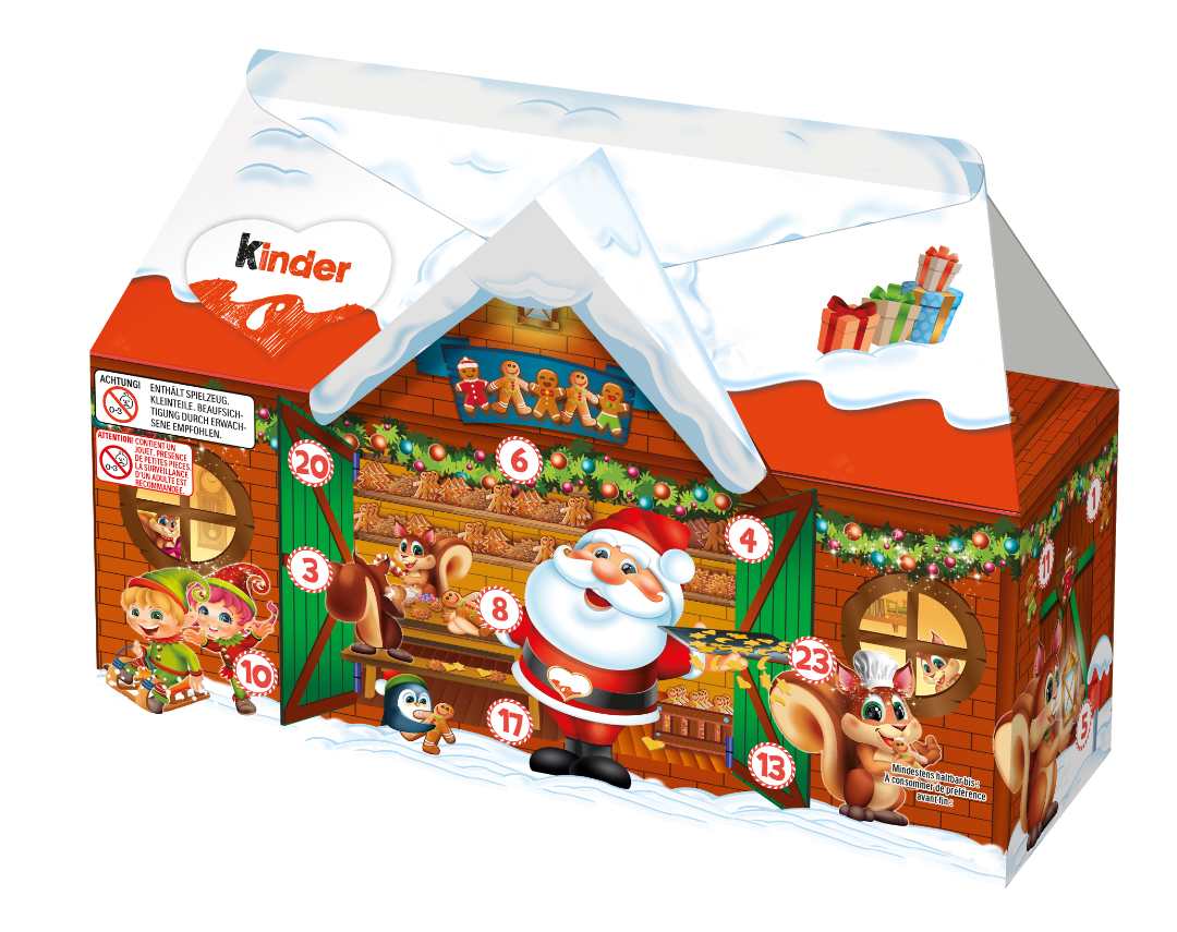Kinder 크리스마스 강림절 달력 2021 (Christmas Advent Calendars 2021) 제품사진 #1