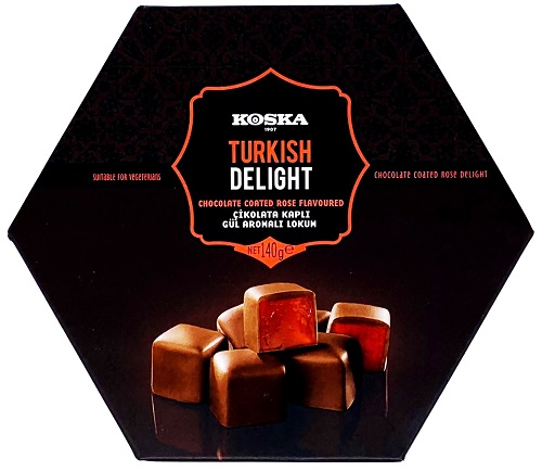 Koska Chocolate Coated Rose Flavor Turkish Delight 제품사진 #1