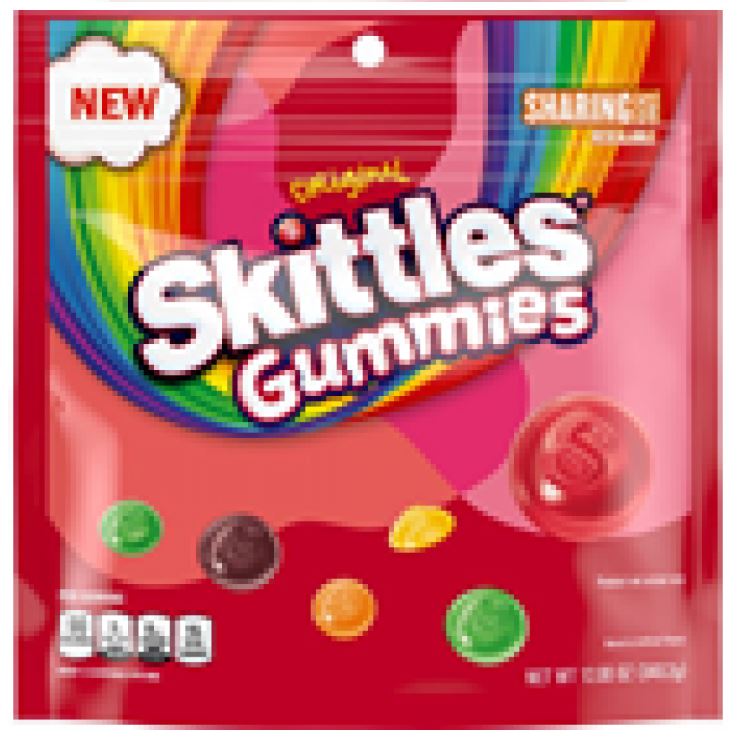 SKITTLES Gummies Original Stand Up Pouch 제품사진 #1