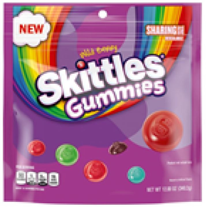 SKITTLES Gummies Wild Berry Stand Up Pouch 제품사진 #1