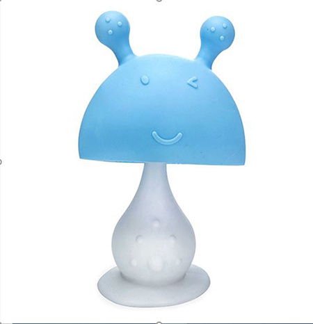 Mushroom Teether Toys for Newborn Babies, Toddlers, Infants, Relieve Sore Gum - BPA-Free Chew Toy 제품사진 #4