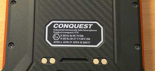 Conquest S16 ATEX 제품사진 #3