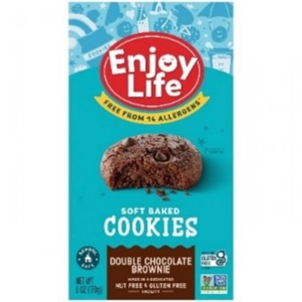 Enjoy Life Soft Baked Cookies - Double Chocolate Brownie 제품사진 #2
