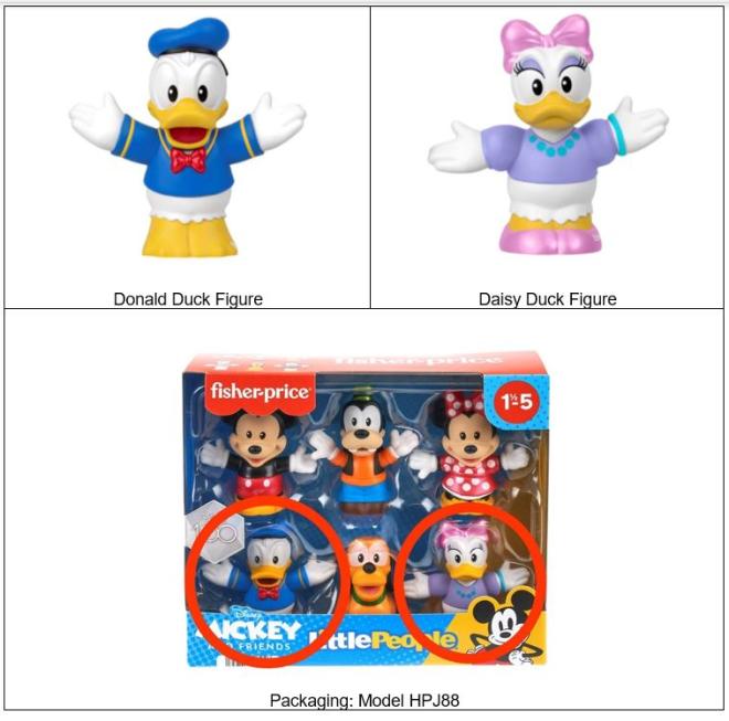 Fisher-Price Little People Mickey & Friends Figure Packs 제품사진 #1