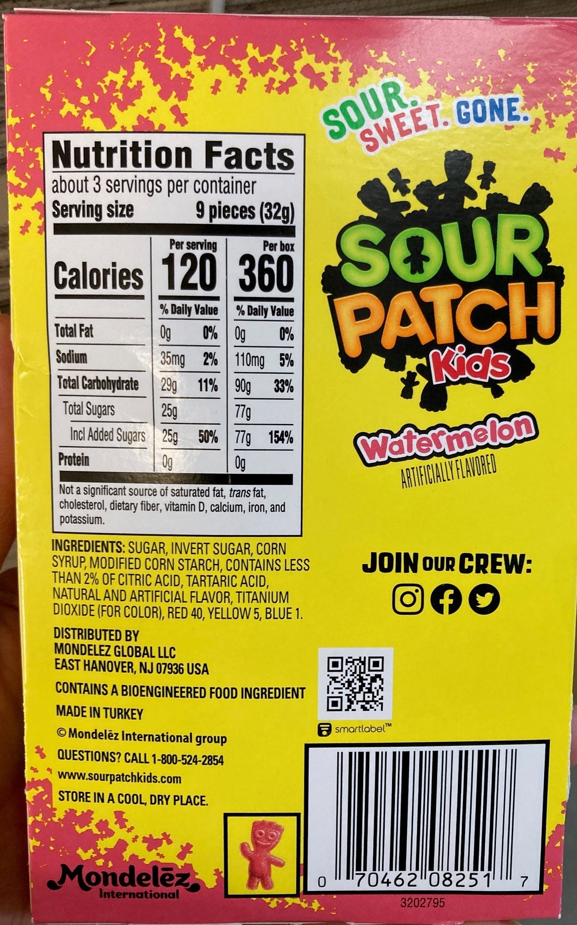 Sour Patch Kids Watermelon 제품사진 #2