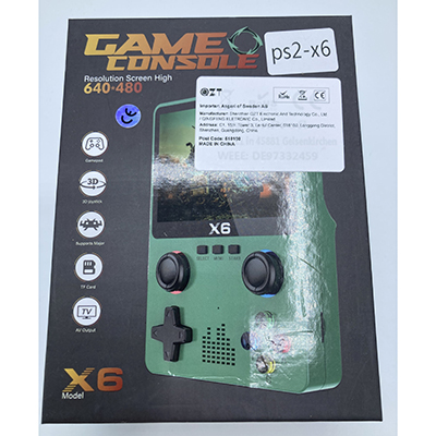 Game console (모델번호: ps2-x6) 제품사진 #1