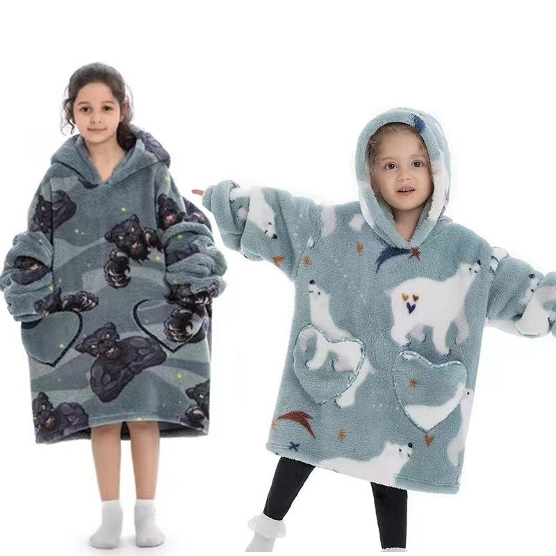LYLAC Homeware Kids Blanket Hoodies 제품사진 #2