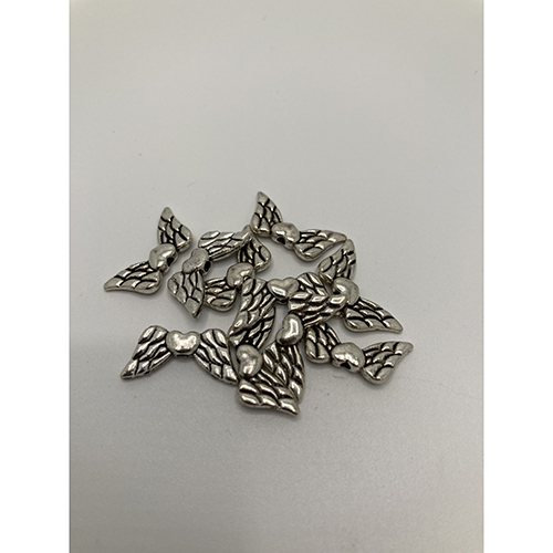 Vinge antiksilver med hjarta 제품사진 #1