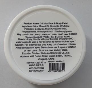 3-Colour Face and Body Paint 제품사진 #2