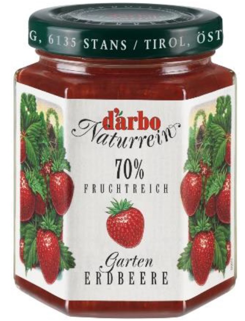 Darbo 70% 프루티 가든 딸기잼 (70% Fruity Garden Strawberry) 제품사진 #1