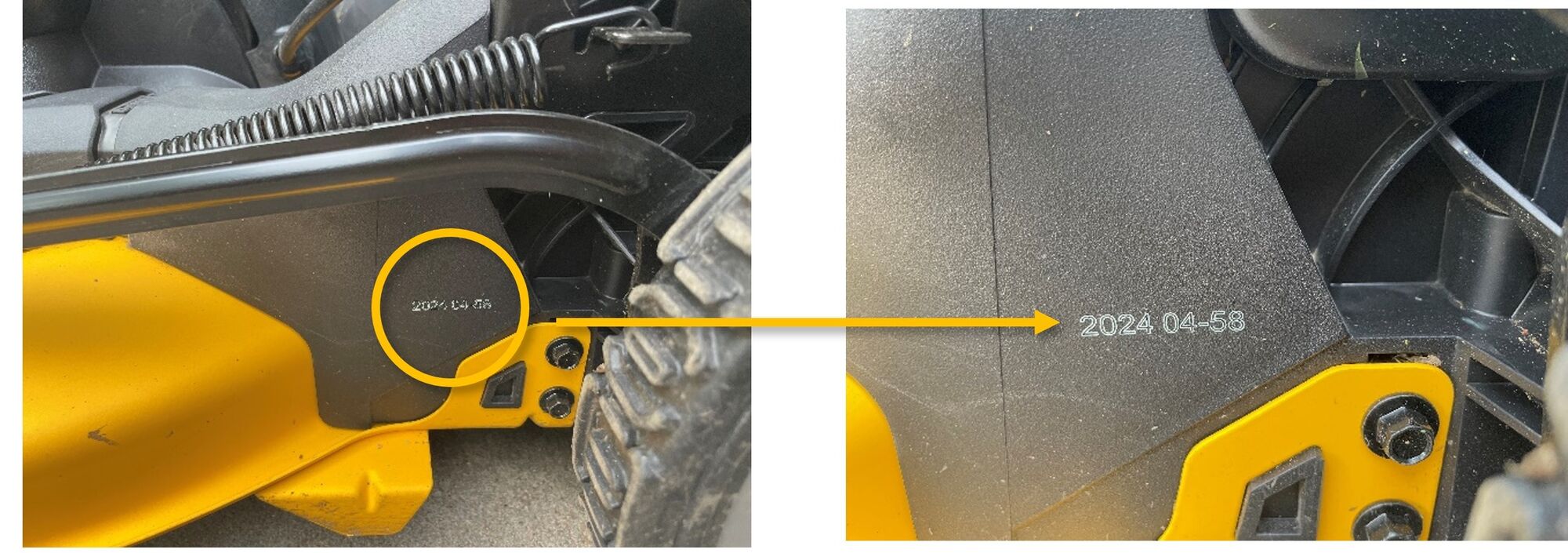 Dewalt lawn mower 제품사진 #3