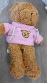 Colors Plush Teddy Bear in Hoodie 제품사진 #1