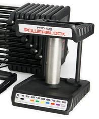 PowerBlock Commercial Pro 100 adjustable dumbbell system 제품사진 #2