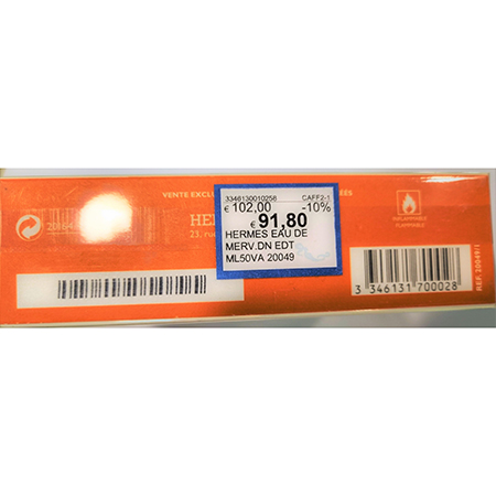 Hermes Paris Eau Des Merveilles 제품사진 #2