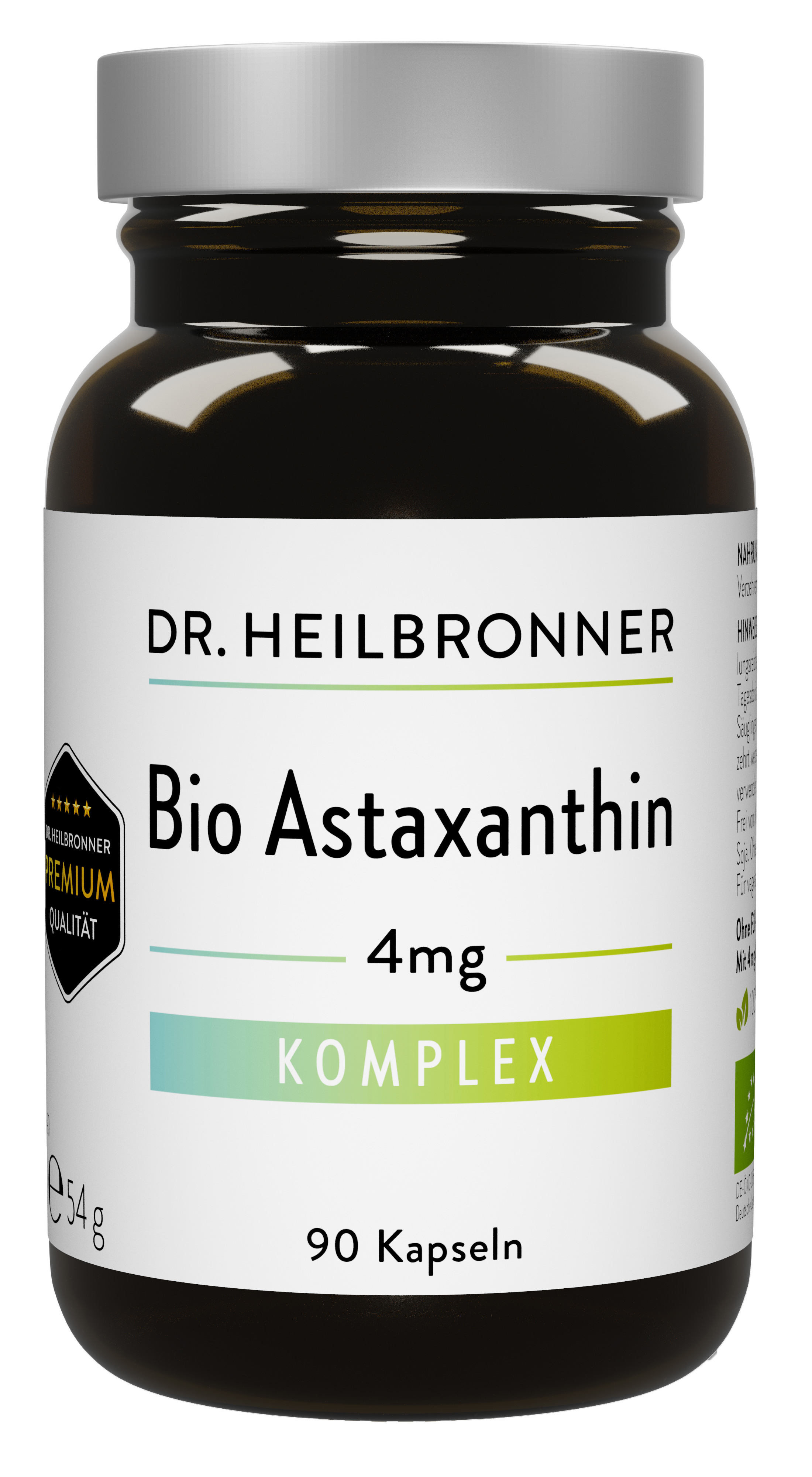 Dr. Heilbronner Bio Astaxanthin 4mg Komplex 제품사진 #1