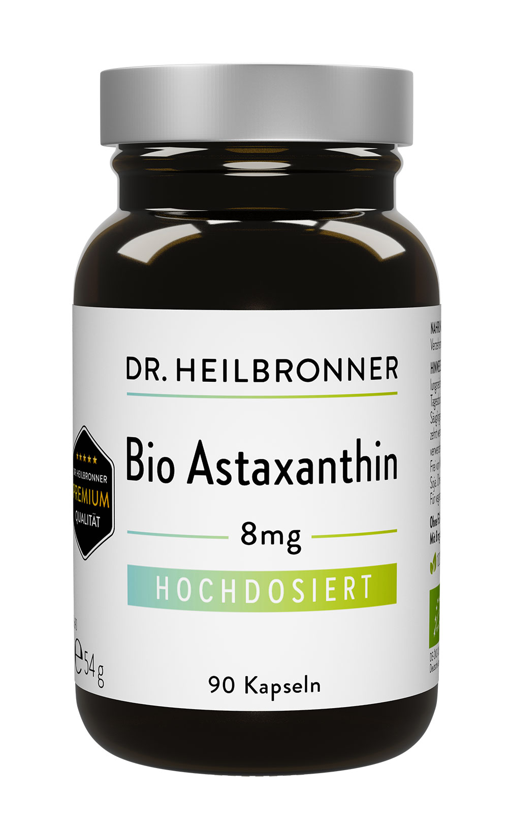 Dr. Heilbronner Bio Astaxanthin 8mg Komplex 제품사진 #1
