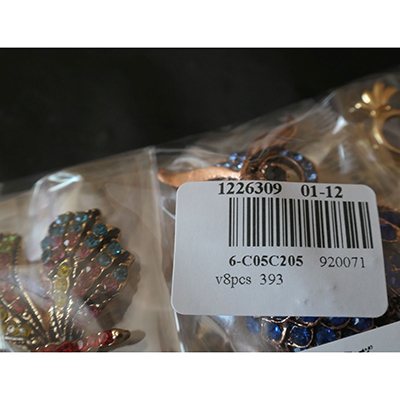 Adramata 8 Pcs Brosche fur Damen Kristall Brosche Abzeichen Strass Tier Broschen fur Kleidung Hemden 제품사진 #3