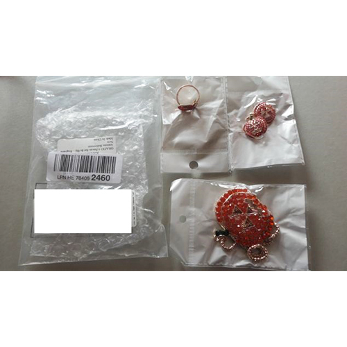 ORAZIO 4pcs Halloween Schmuck Set Thanksgiving Kurbis Ring Halskette Ohrringe fur Frauen Strass Hak 제품사진 #1