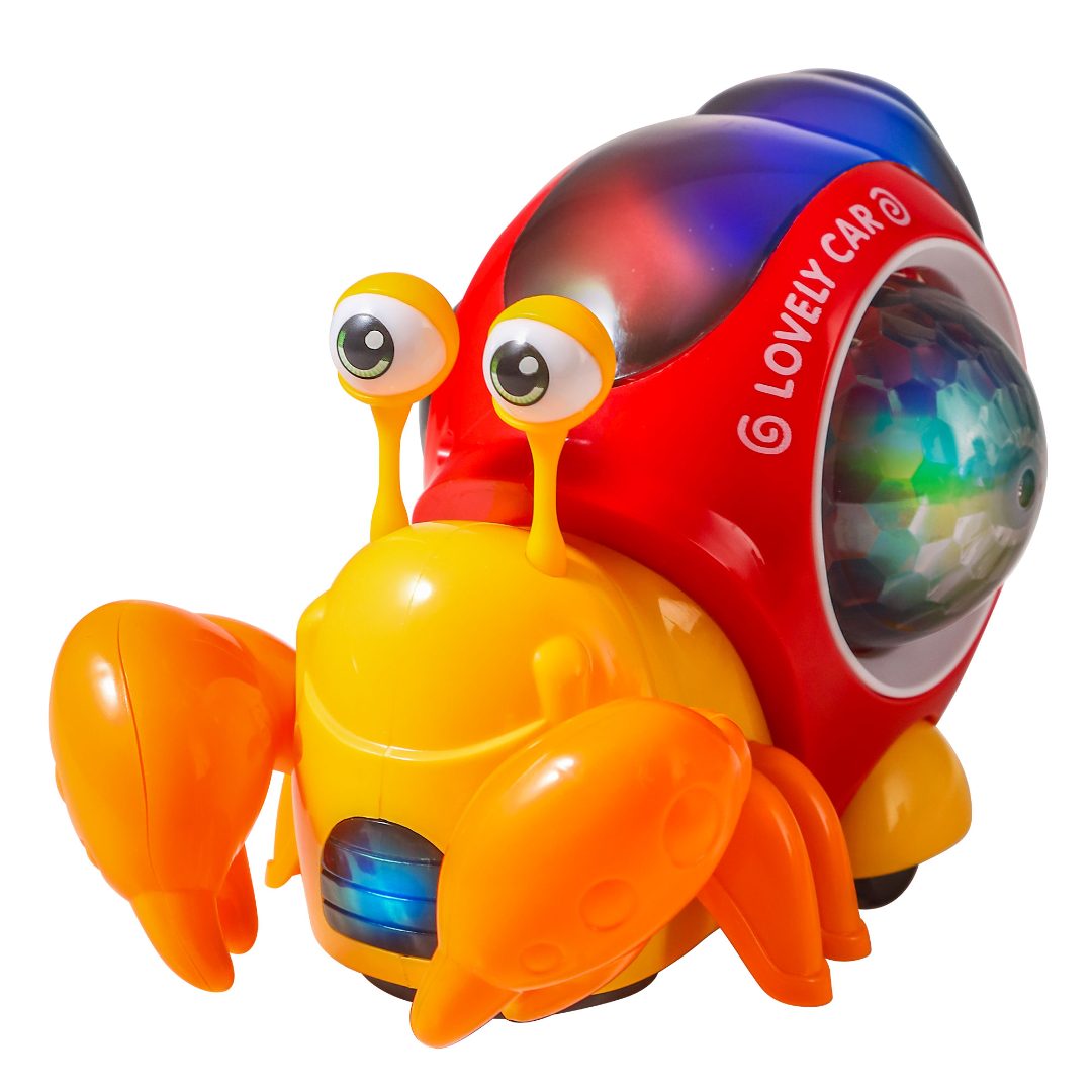 AIUAZA Interactive Musical Light Up Crawling Snail Toy - Early Educational Toy for Babies and Toddlers! Easter Gift 제품사진 #4