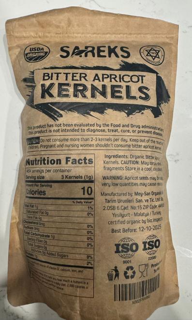 Sareks Bitter Apricot Kernels 제품사진 #2