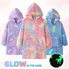 Sunshine Towels Glow in the dark hooded jumper 제품사진 #1