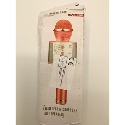 Handheld KTV Wireless Microphone Hifi Speaker (모델번호: WS-858) 제품사진 #1