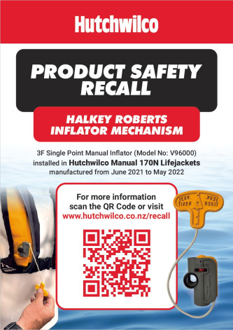 Hutchwilco Classic 170N Manual Inflatable Lifejacket 제품사진 #3