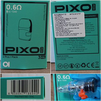 Aspire Pixo Pods 제품사진 #1