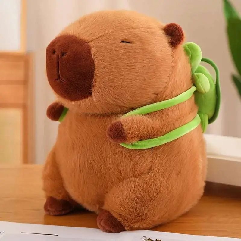 Capybara Plush Schoolbag 제품사진 #1