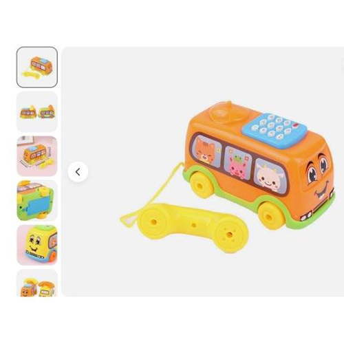 Children's Simulation Bus Phone Toy 제품사진 #1