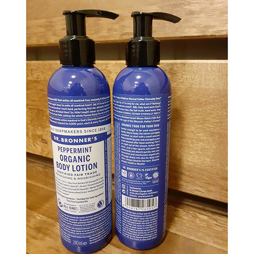 Dr. Bronner's Peppermint Organic Body Lotion 제품사진 #1