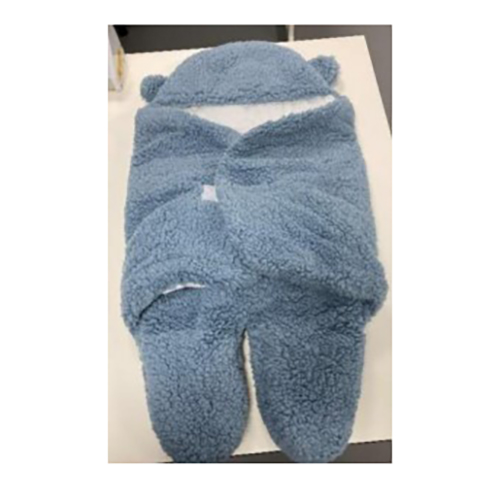 Blue Hooded Sleeping Wrap 제품사진 #1