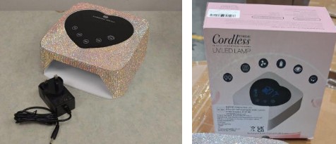 Christine Shelly Cordless UV LED Nail Lamp 제품사진 #1