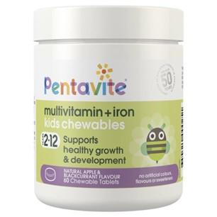 Multivitamin + Iron Kids Chewables 제품사진 #1