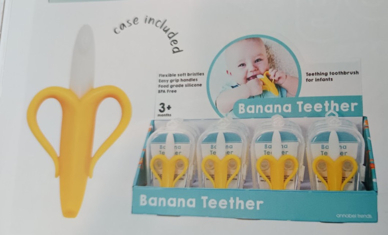 Anabel Trends Banana Teether 제품사진 #1