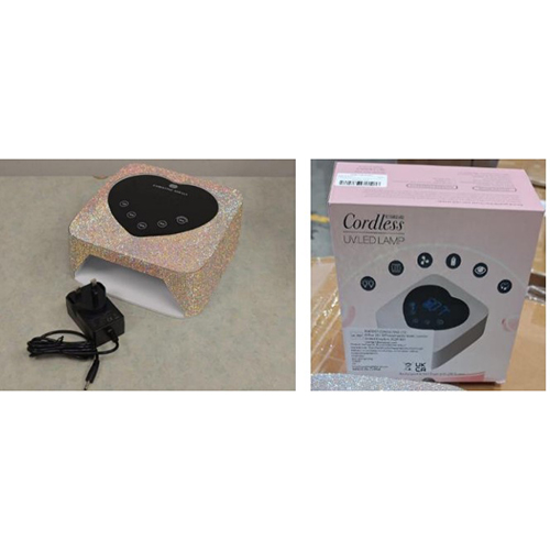 o 제품명 : Cordless Rechargeable UV.LED LAMP 제품사진 #1
