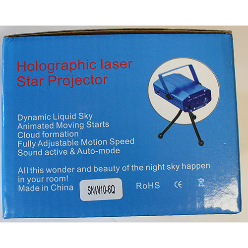 o 제품명 : HOLOGRAPHIC LASER STAR PROJECTOR 제품사진 #2
