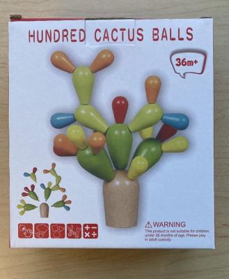 o 제품명 : Children’s Wooden Cactus Toys 제품사진 #1