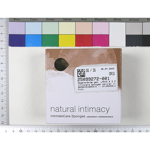 o 제품명 : Intimatecare Sponges  * 리콜사이트에는 'Intimcare Sponges'로 표기됨 제품사진 #1